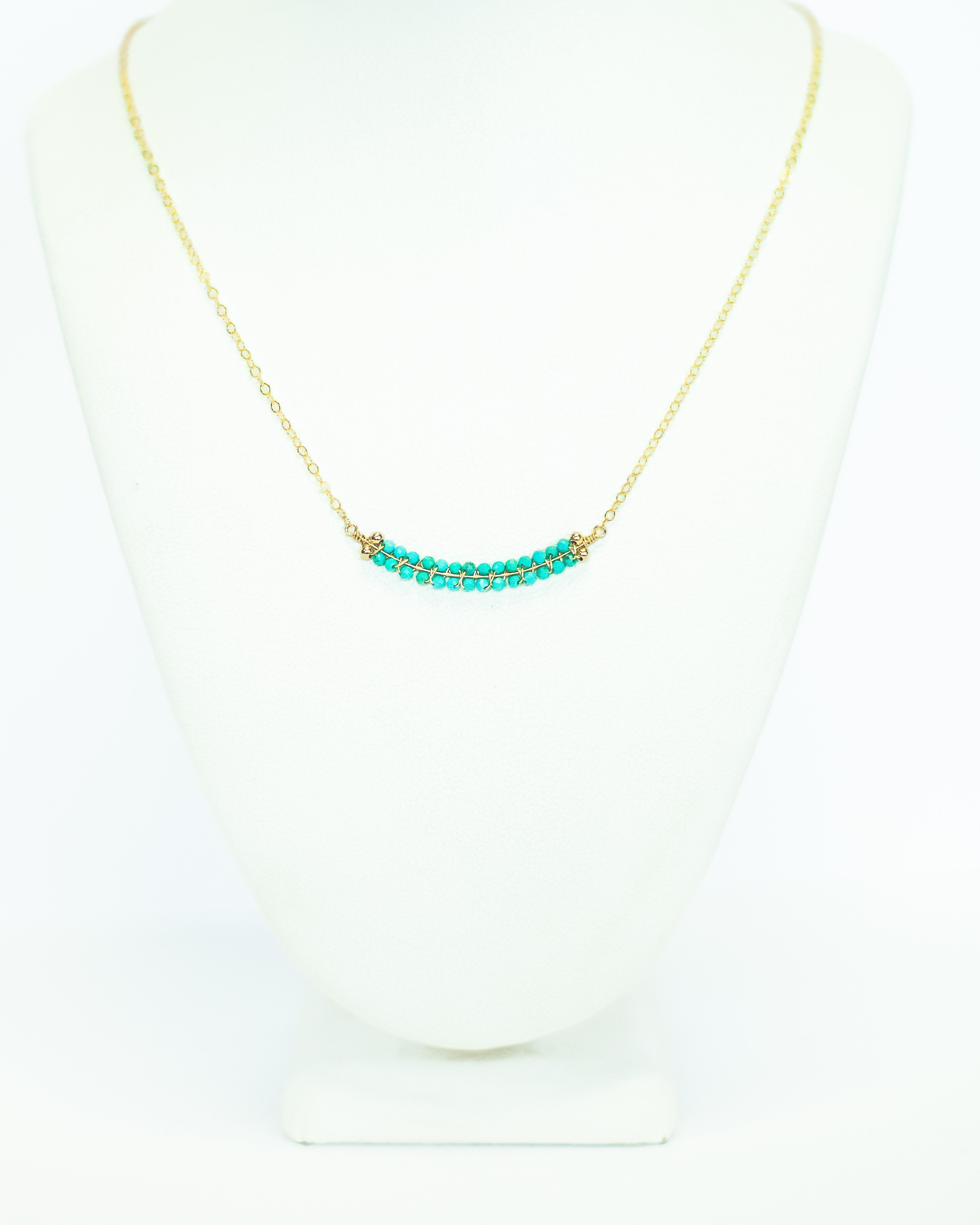 Turquoise Necklace by Julia Balestracci
