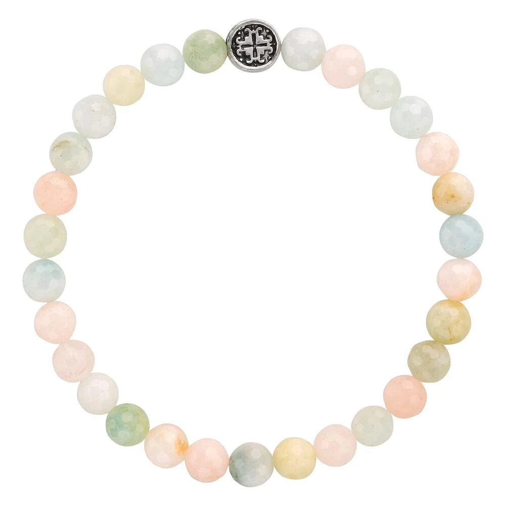 Morganite Bracelet by Mala + Mantra