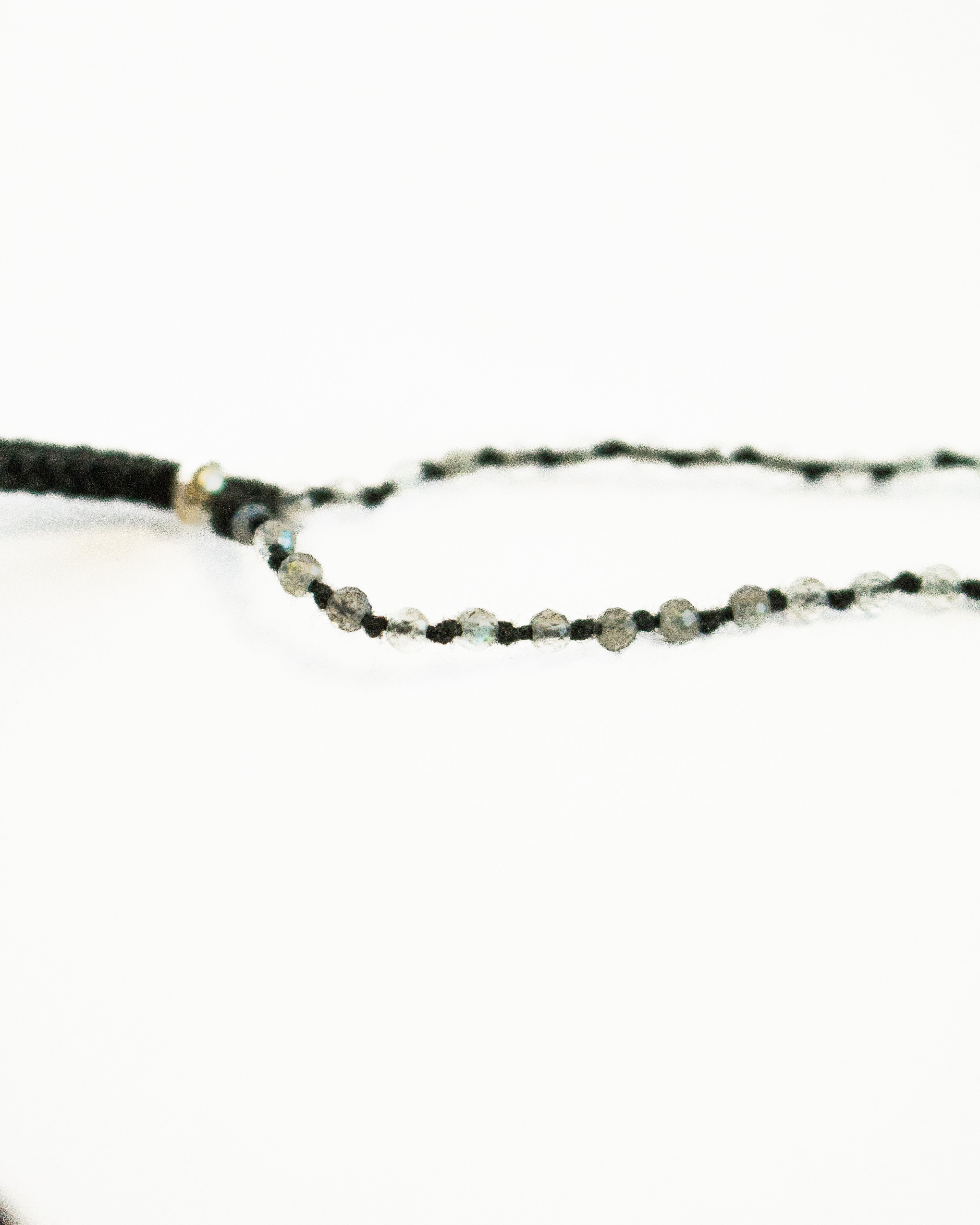 Labradorite & Diamond North Star Necklace by Art Of Ceremony
