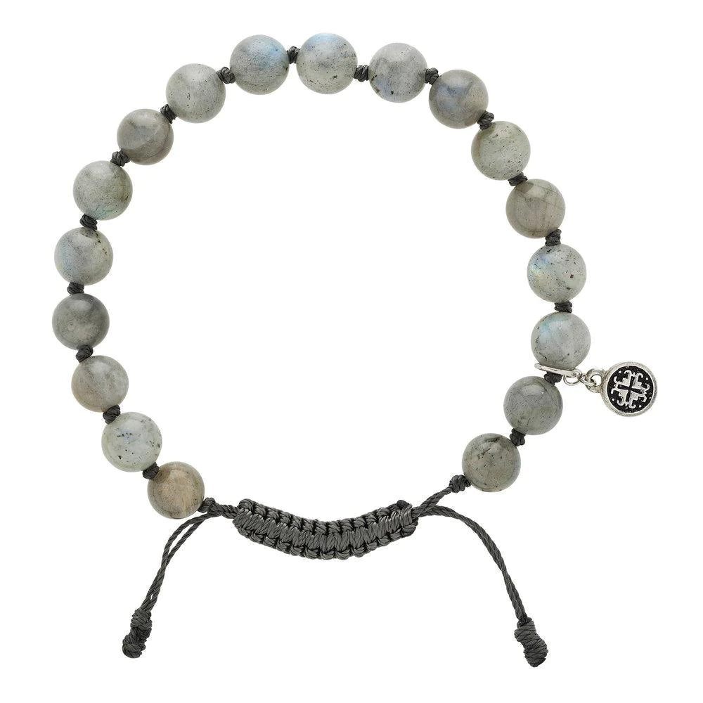 Labradorite Men's Bracelet by Mala + Mantra