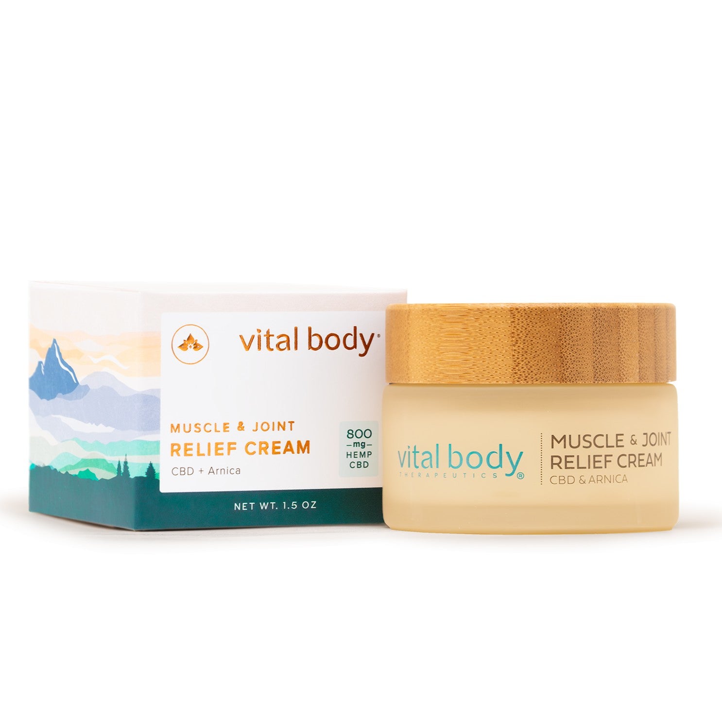 Vital Body Muscle & Joint CBD Relief Cream