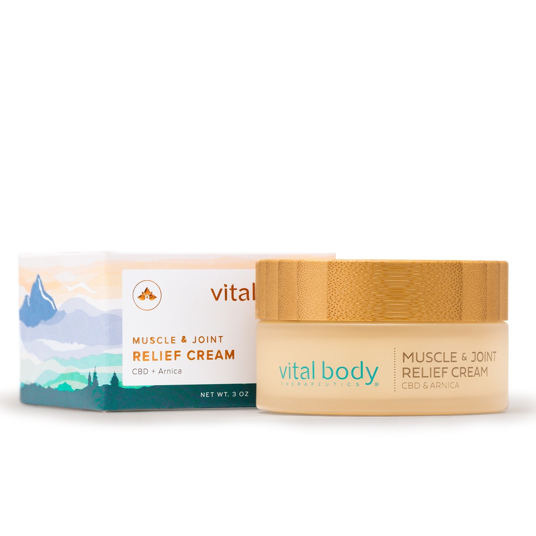 Vital Body Muscle & Joint CBD Relief Cream