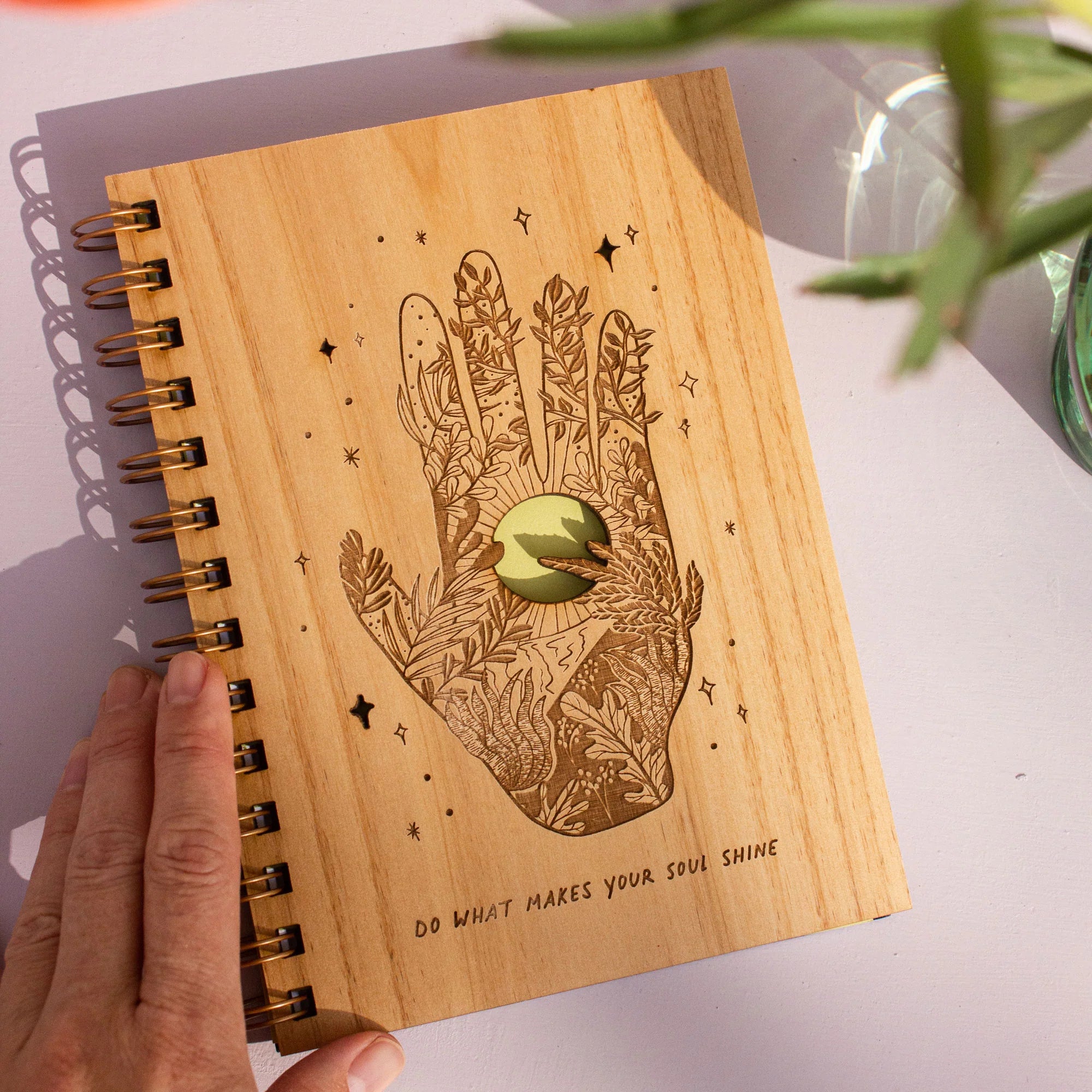 Wooden Journals