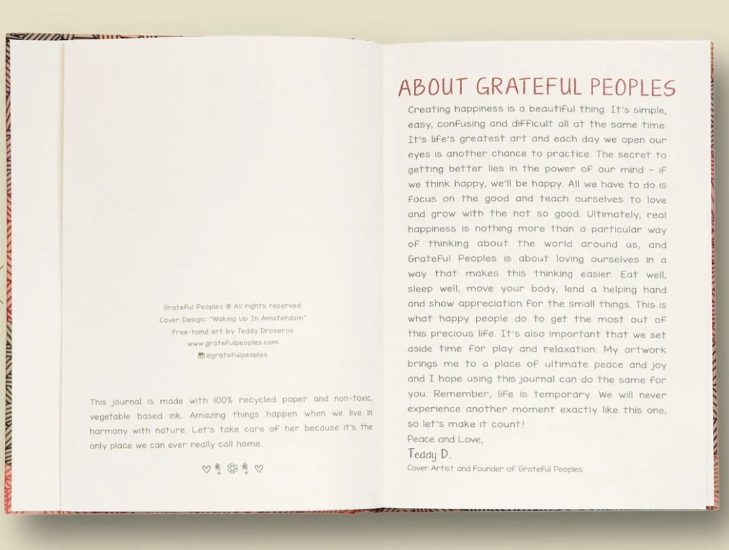 WBC - Grateful People Gratitude Journal