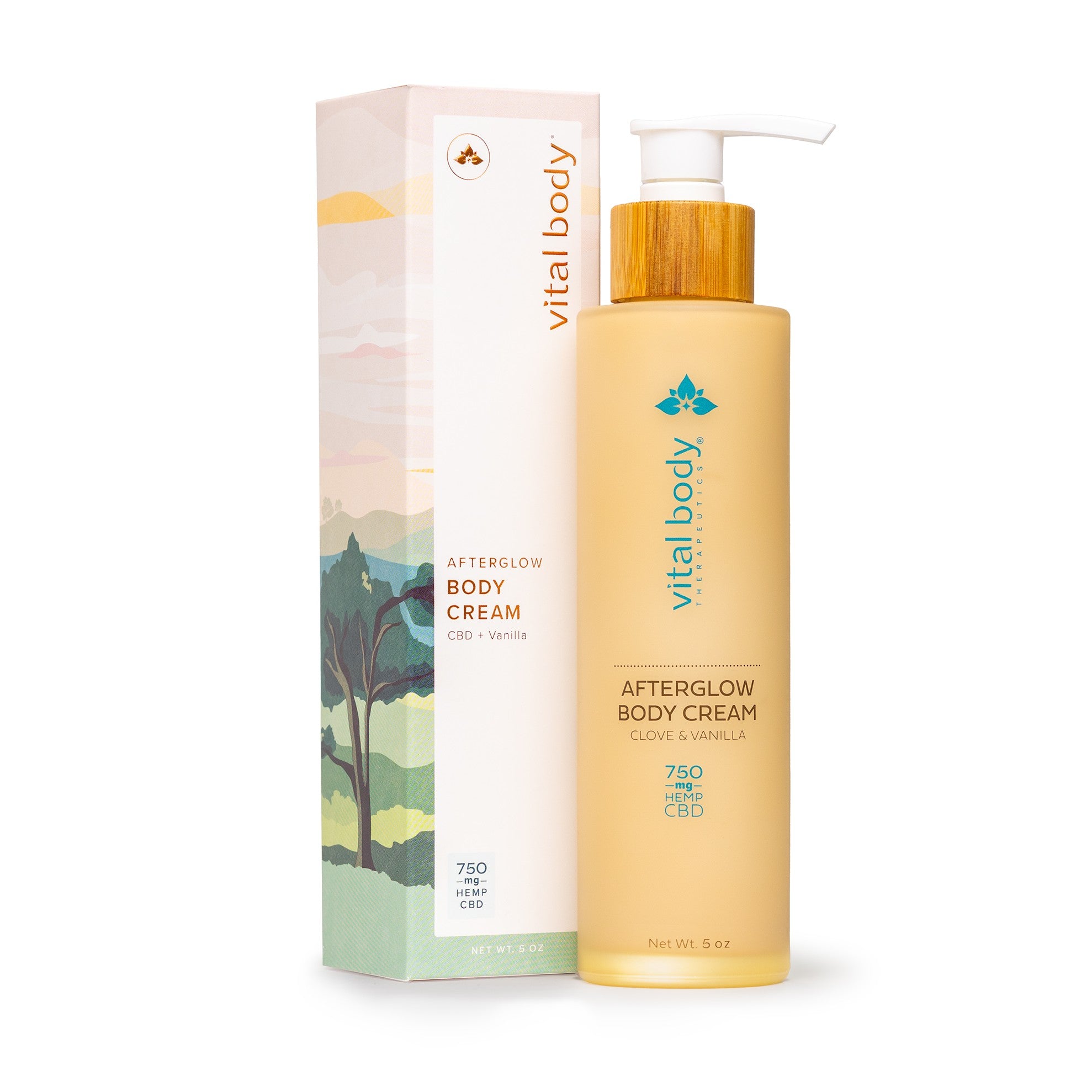 Vital Body Afterglow CBD Body Cream