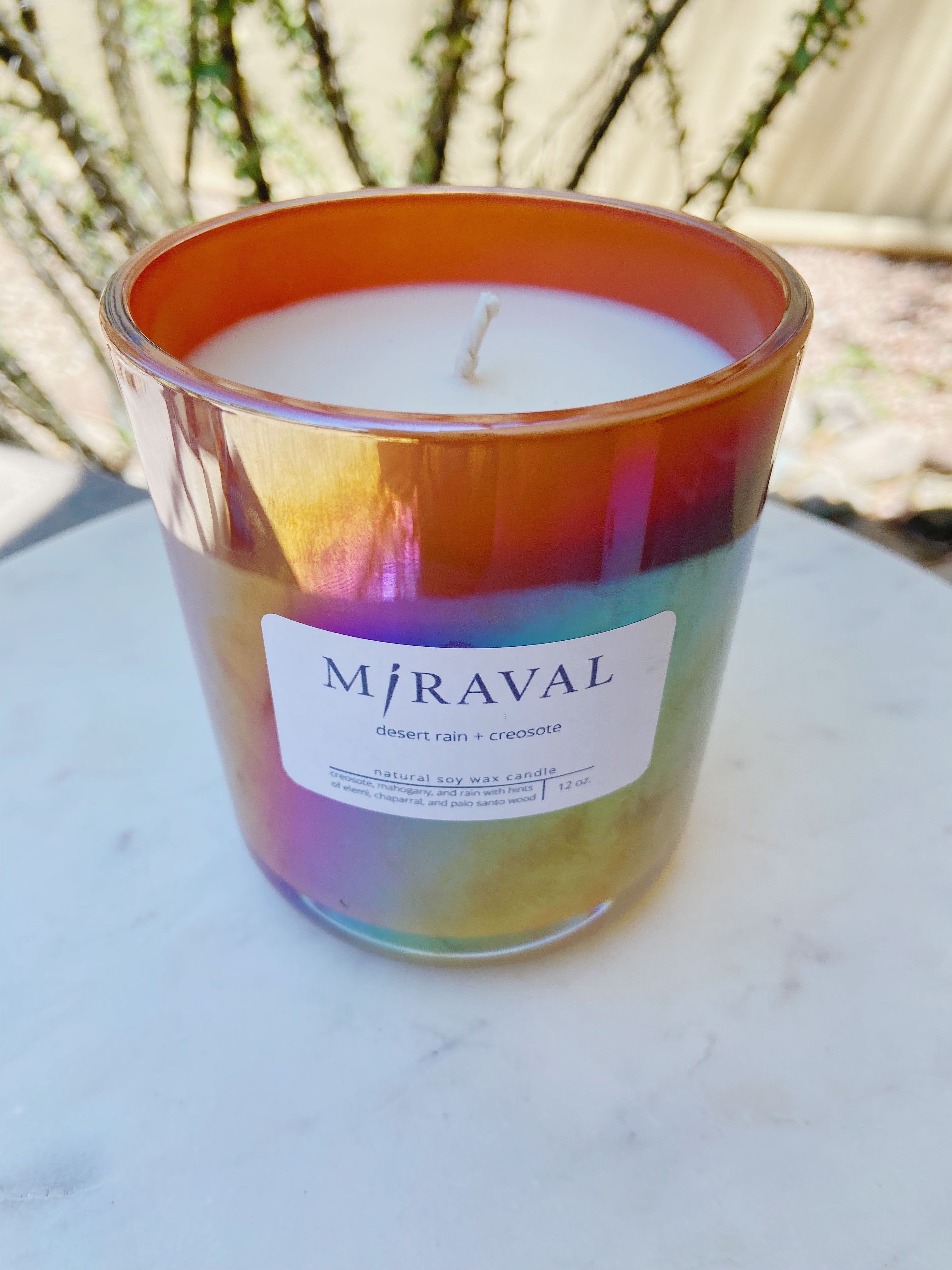 Miraval Candle - Desert Rain & Creosote