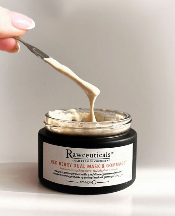 Rawceuticals® Red Berry Dual Mask & Gommage