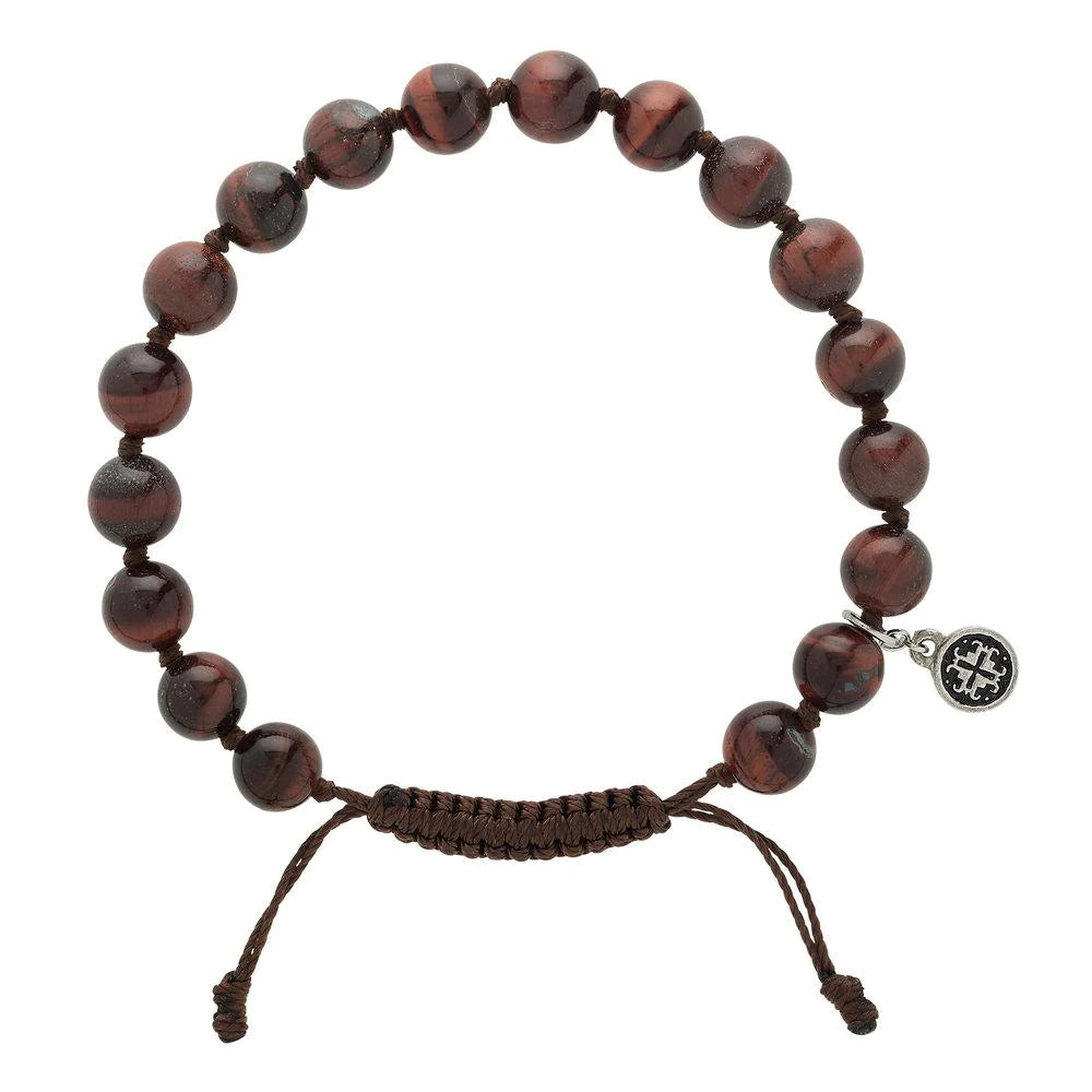 Reg Tiger's Eye Men's Bracelet by Mala + Mantra