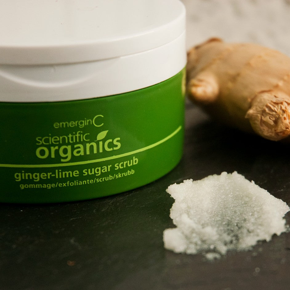 EmerginC Organics Ginger Lime Sugar Scrub