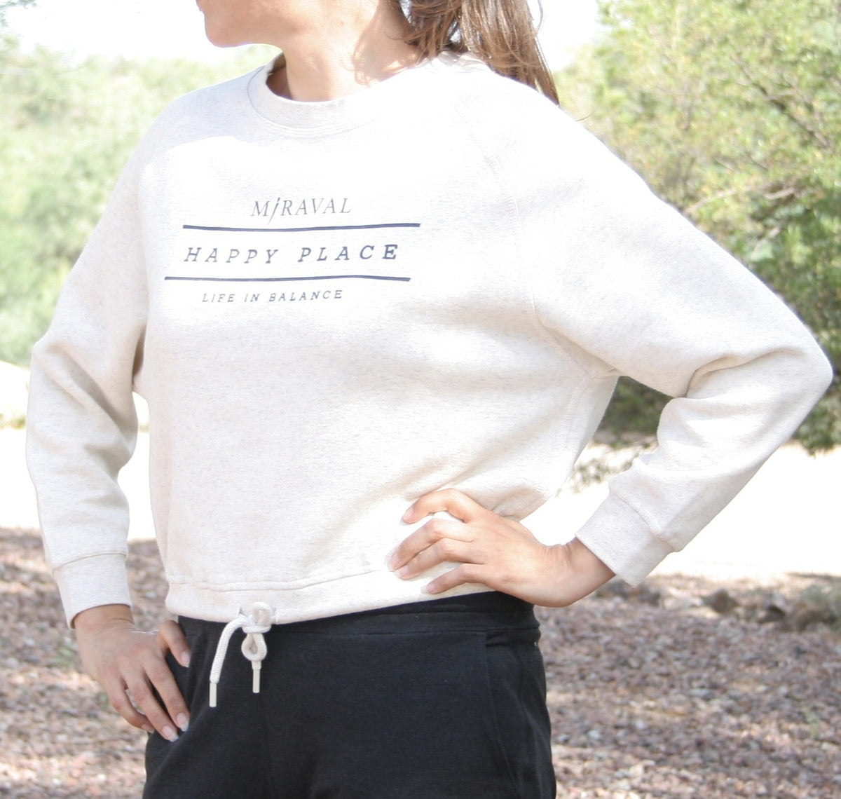 Miraval Boxy Fleece Sweatshirt