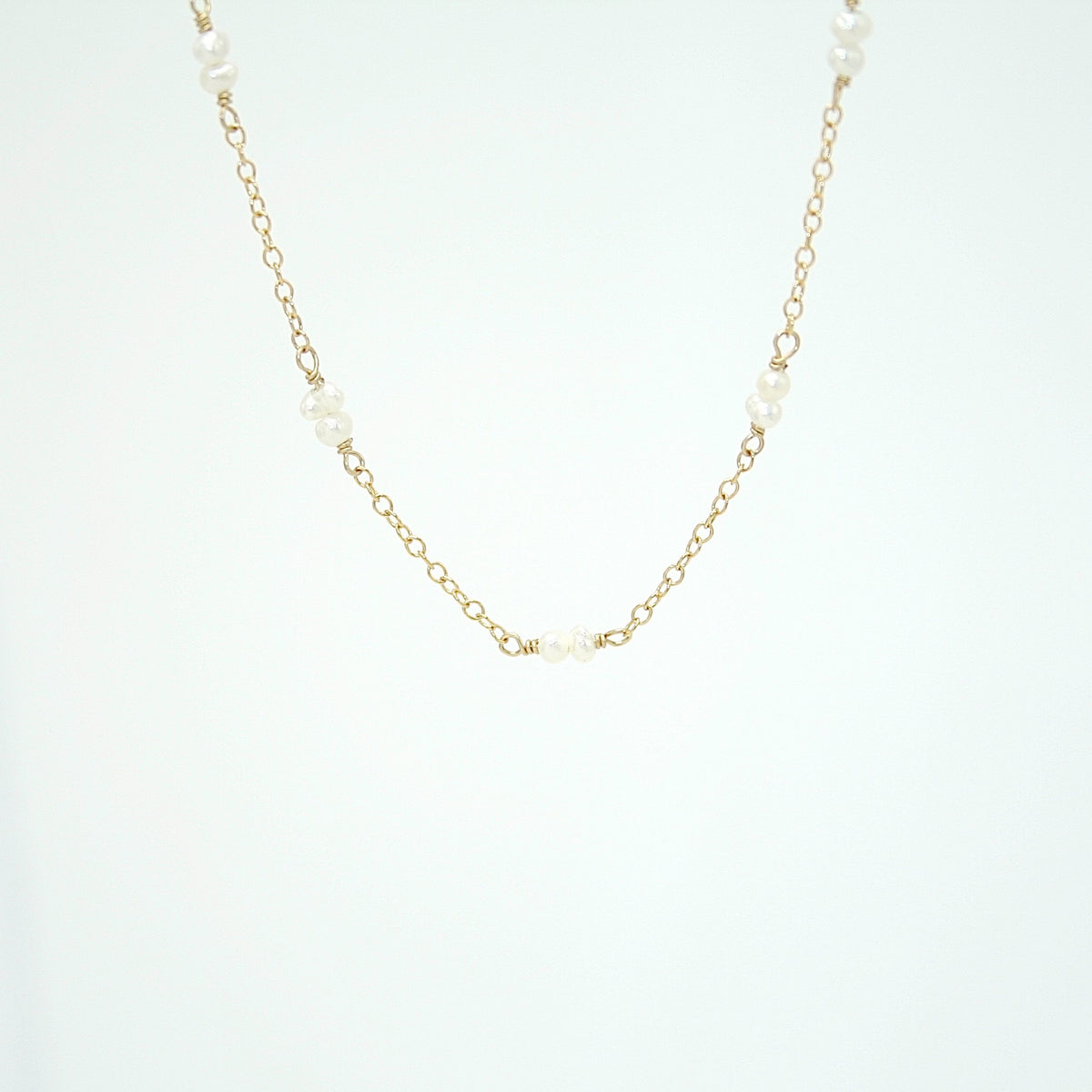 Fresh Water Pearl Necklace by Julia Balestracci