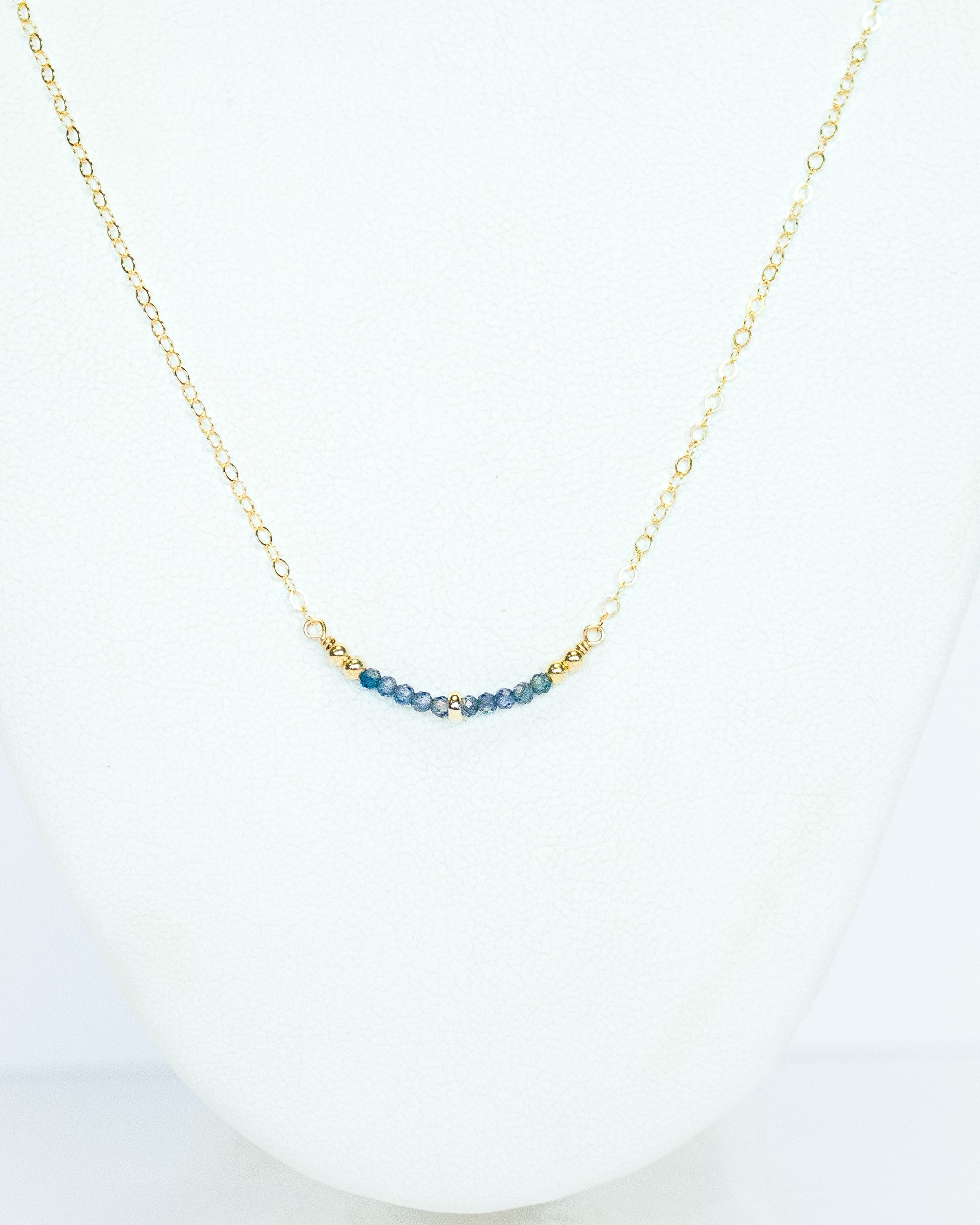 Sapphire Necklace by Julia Balestracci