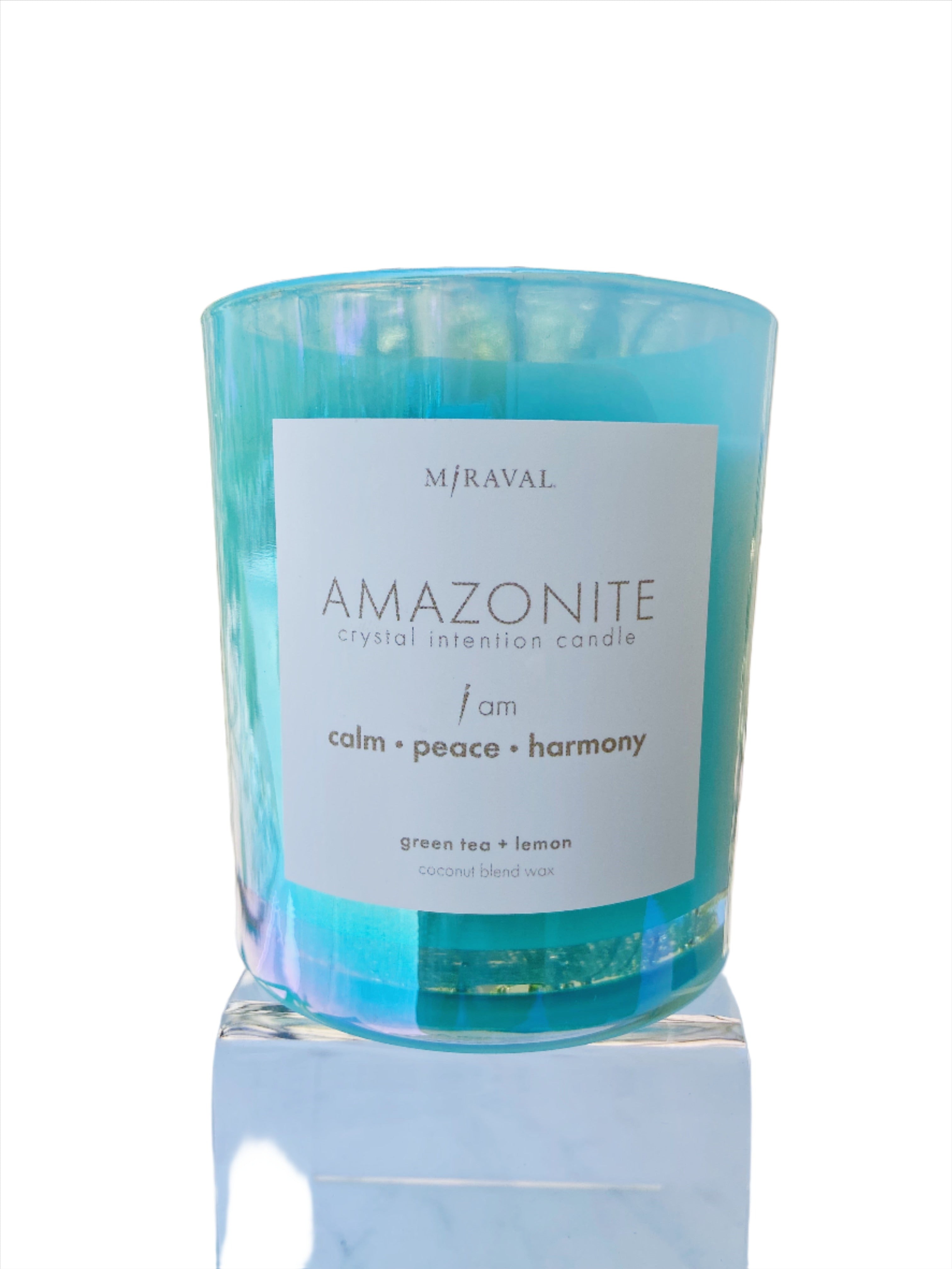 Crystal Intention Candle - Amazonite