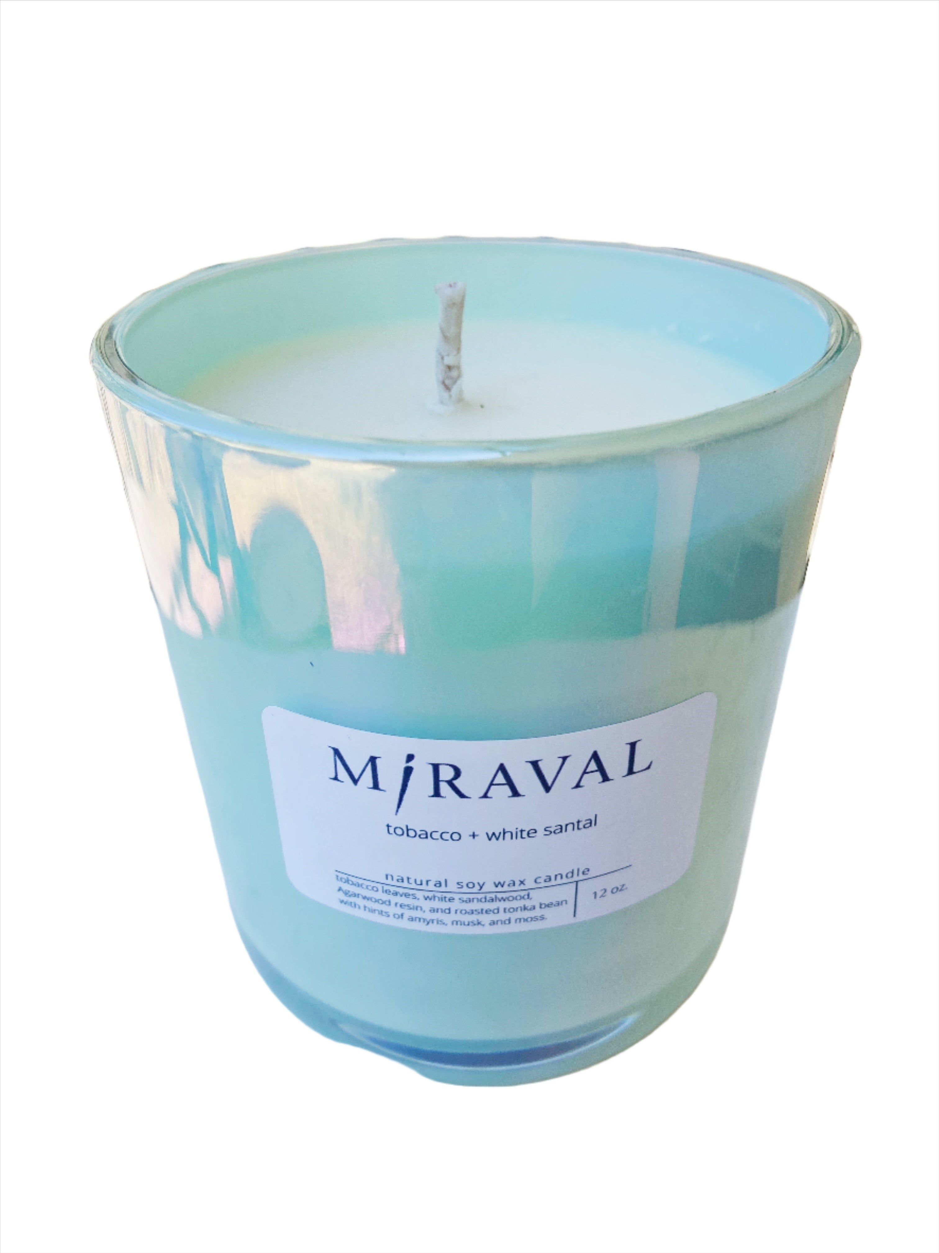 Miraval Candle - Tobacco & White Santal