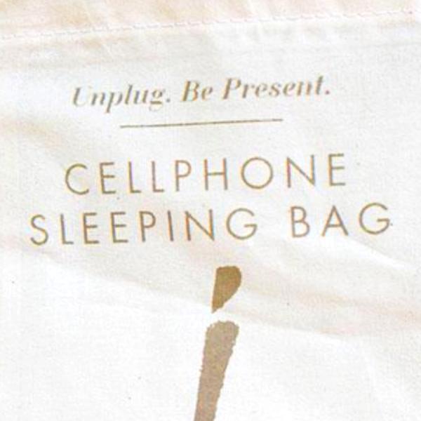 Cell Phone Sleeping Bag
