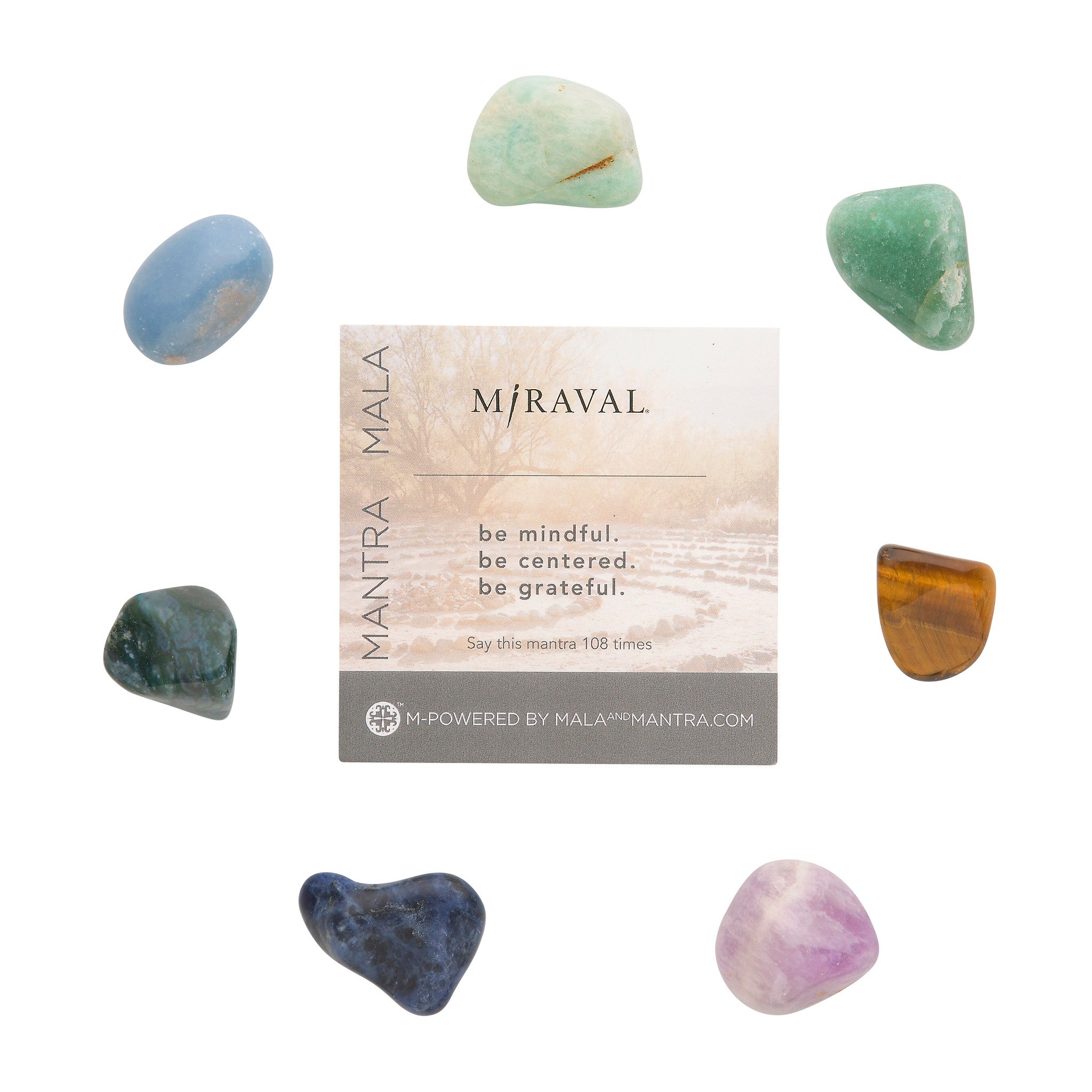Miraval Custom 7 Stone Set by Mala & Mantra